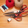 image:imageJubileeYarn Titanium Softgrip Scissors Set  Pinking Sewing Arts Crafts Office  1 Set of 4  Purple3pc Black W Red Inlays