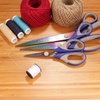 image:imageJubileeYarn Titanium Softgrip Scissors Set  Pinking Sewing Arts Crafts Office  1 Set of 4  Purple3pc Blue
