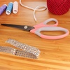 image:imageJubileeYarn Titanium Softgrip Scissors Set  Pinking Sewing Arts Crafts Office  1 Set of 4  Purple3pc Pink