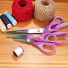 image:imageJubileeYarn Titanium Softgrip Scissors Set  Pinking Sewing Arts Crafts Office  1 Set of 4  Purple3pc Purple