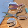 image:imageJubileeYarn Titanium Softgrip Scissors Set  Pinking Sewing Arts Crafts Office  1 Set of 4  Purple4pc Black