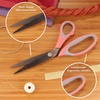 image:imageJubileeYarn Titanium Softgrip Scissors Set  Pinking Sewing Arts Crafts Office  1 Set of 4  Purple9pc Assortment