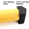 image:imagePointed Tip Assortment  Low Profile Staff Neoprene Safety Tip  Both SizesThrusting Tip  75x15 Pointed