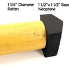 image:imagePointed Tip Assortment  Low Profile Staff Neoprene Safety Tip  Both SizesThrusting Tip  Pointed Assortment