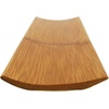 image:imageReusable Bamboo Black Rectangle Sushi Serving Tray Plate 7 x 28  10 PiecesCarbonized Brown