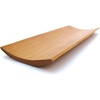 image:imageReusable Bamboo Black Rectangle Sushi Serving Tray Plate 7 x 28  10 PiecesCarbonized Brown