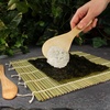 image:imageSushi Mat Kit 3 Sets of Green Natural Bamboo Rolling Mat Rice Paddle Spreader Sauce DishCombo