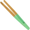 image:imageBambooMN 10 Reusable Bamboo A Tongs  Purple  3 UnitsGreen