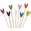 image:imageBambooMN 59 Decorative Bamboo Pink Pearl Cocktails Hors Doeuvres Fruit Sandwich Skewers Picks for Catered Events Holidays Restaurants or Buffet Party Supplies 200 PiecesTulip Asst