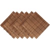 image:imageBambooMN 6X Natural Professional Grade Bamboo Sushi Making Rolling Mats 106 x 106 All Natural BambooBrown