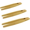 image:imageBambooMN Brand  Reusable Bamboo Kitchen Tongs Assorted Sizes  6 Pieces3