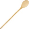 image:imageBambooMN Organic Bamboo Utensil Set Spatula Spoon Tongs  8 PieceB3  Round Handled Spoon  Large