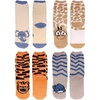image:imageBambooMN Womens Super Soft Cute Fuzzy Cozy Warm Animal Face Indoor Outdoor Cabin Crew Home SocksAssortment D