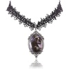 image:imageDark Skies Lace Choker Necklace by Munro Includes Extender Chain to Lengthen to 10 Inches