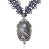 image:imageNightfall Lace Choker Necklace by Munro Includes Extender Chain to Lengthen to 10 Inches