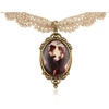 image:imageSisters Lace Choker Necklace by Munro Includes Extender Chain to Lengthen to 10 Inches
