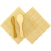 image:imageSushi Making Kit Natural Bamboo Sushi Mat Paddle Spreader