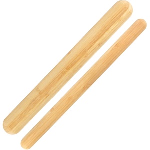 image:imageBamboo French Style Rolling Pin Assortment  1 Thick1 Thin wRounded Ends  1 Each155inch Assortment  1 Thick1 Thin