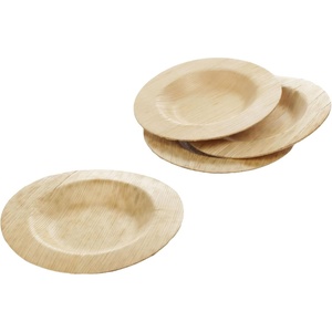 image:imageBamboo Leaf Round Plate Approx 35 9cmQty 100100
