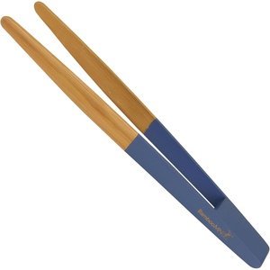 image:imageBambooMN 10 Reusable Bamboo A Tongs  Purple  3 UnitsBlue