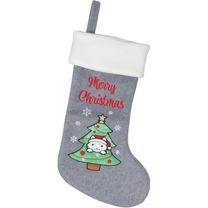 image:imageBambooMN 18 Classic Embroidered Sequined Animal Christmas  Penguin  1 Unit21 Christmas Tree Cat