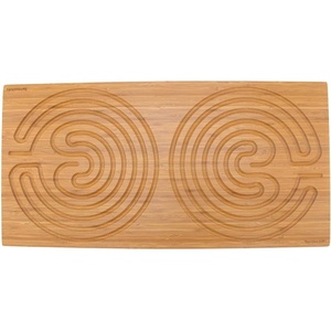 image:imageBambooMN 25 x 125 Bamboo Double Finger Labyrinth  7 Circuit Cretan Style  1 UnitDouble Natural