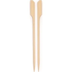 image:imageBambooMN 59 Bamboo Paddle Pick Skewers for Food Drinks Appetizers  100 Pieces100 Pieces  Skinless