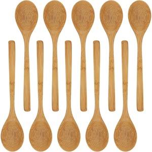image:imageBambooMN 8 Reusable Bamboo Dinner Spoon  30 UnitsDeluxe Dinner Spoons  8