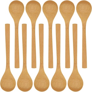 image:imageBambooMN 8 Reusable Bamboo Dinner Spoon  30 UnitsSoup Spoons  8