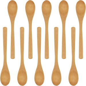 image:imageBambooMN 8 Reusable Bamboo Dinner Spoon  30 UnitsStandard Dinner Spoons  8