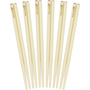 image:imageBambooMN 95 Reusable Floral Japanese Bamboo Chopsticks  Blue  6 PairsRed Dot  59