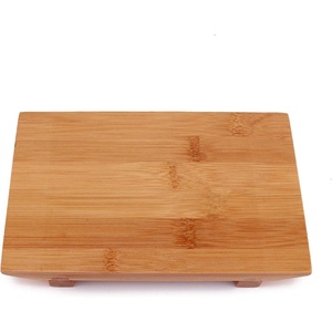 image:imageBambooMN Bamboo Sushi Board Serving Tray Special Design 83 x 47 x 12 Carbonized Brown 2 PiecesRectangle Large  Brown
