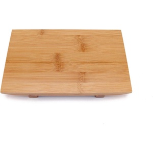 image:imageBambooMN Bamboo Sushi Board Serving Tray Special Design 83 x 47 x 12 Carbonized Brown 2 PiecesRectangle Medium  Brown