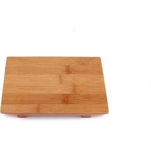 image:imageBambooMN Bamboo Sushi Board Serving Tray Special Design 83 x 47 x 12 Carbonized Brown 2 PiecesRectangle Small  Brown