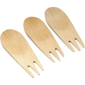 image:imageBambooMN Brand  325 Disposable Bamboo Veneer Tasting Sporks 72 pcs24