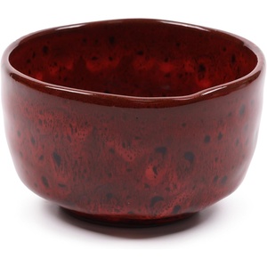 image:imageBambooMN Brand  Matcha Tea Bowl  Seafoam GreenDeep Red with Black