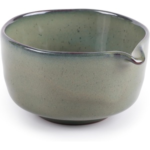 image:imageBambooMN Brand  Matcha Tea Bowl  Seafoam GreenGreen Floral  With Spout
