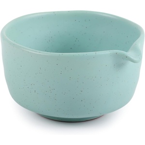 image:imageBambooMN Brand  Matcha Tea Bowl  Seafoam GreenMatte Green  With Spout