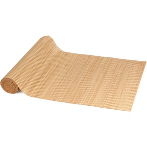 image:imageBambooMN Carbonized Bamboo Matchstick Table Runner 1 Piece  Natural Home DcorBrown
