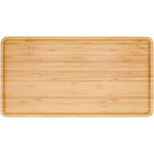 image:imageBambooMN Extra Long Rectangular Bamboo Serving Tray Vanity Tea Appetizers Snacks Charcuterie Boards 26 x 9 x 075  3 Trays17 X 9 X 075