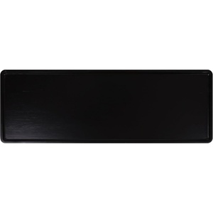 image:imageBambooMN Extra Long Rectangular Bamboo Serving Tray Vanity Tea Appetizers Snacks Charcuterie Boards 26 x 9 x 075  3 Trays26x9x075  Black