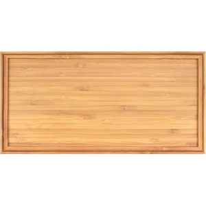 image:imageBambooMN Organic Bamboo Serving Tray Vanity Tea Appetizers Snacks Charcuterie Board 11x55x06  3 Trays11x55x06