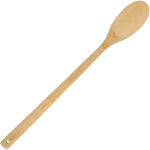 image:imageBambooMN Organic Bamboo Utensil Set Spatula Spoon Tongs  8 PieceB24  22 Cooking Spoon