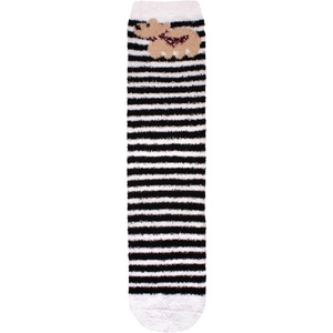 image:imageBambooMN Womens Super Soft Cute Fuzzy Cozy Warm Animal Face Indoor Outdoor Cabin Crew Home SocksPolar Bear