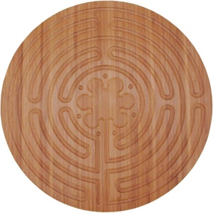 image:imageFinger Labyrinth for Meditation and Prayer  BambooMN  125 Diameter  7 Circuit Chartres Style