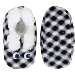 image:imageInfants Toddler Soft Warm Cozy Fuzzy Slippers NonSlip Lined Socks Shoes21c