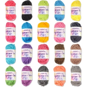 image:imageJubileeYarn Amigurumi Select Yarn Bonbons  10gSkein Baby Weight Acrylic  Light Colors  20 SkeinsDark Colors