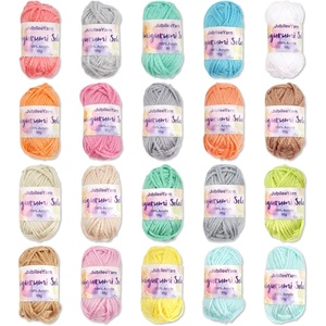 image:imageJubileeYarn Amigurumi Select Yarn Bonbons  10gSkein Baby Weight Acrylic  Light Colors  20 SkeinsLight Colors