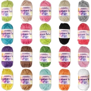 image:imageJubileeYarn Amigurumi Select Yarn Bonbons  10gSkein Baby Weight Acrylic  Light Colors  20 SkeinsVariety Pack