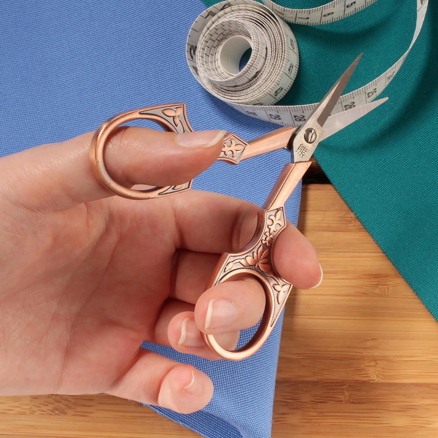 image:imageJubileeYarn Decorative Floral Embroidery Craft Scissors  Antique Silver  1 ScissorAntique Heirloom  Assortment